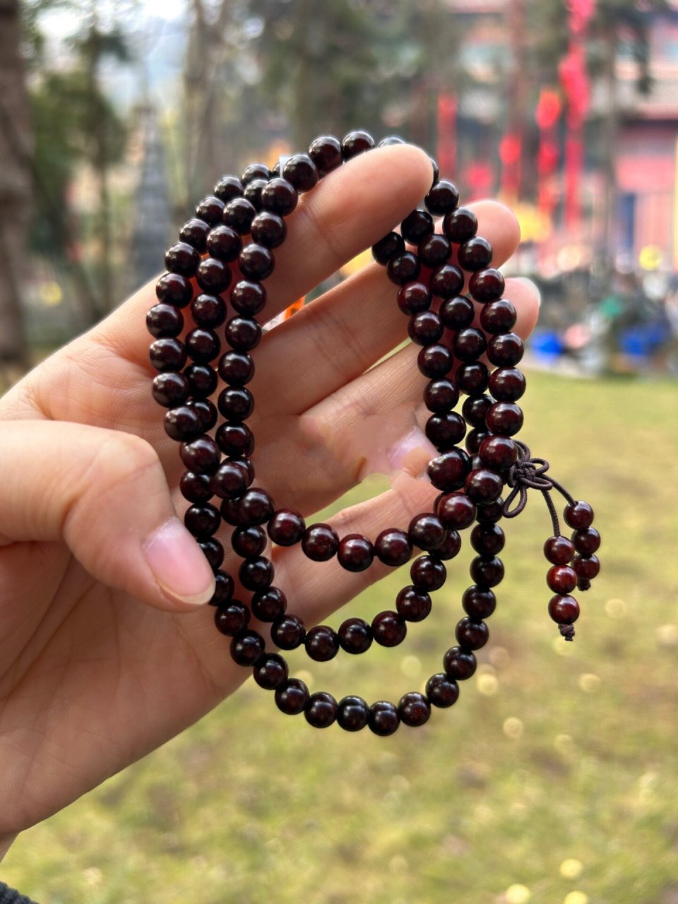 图中是帮一个姐妹请的小叶紫檀