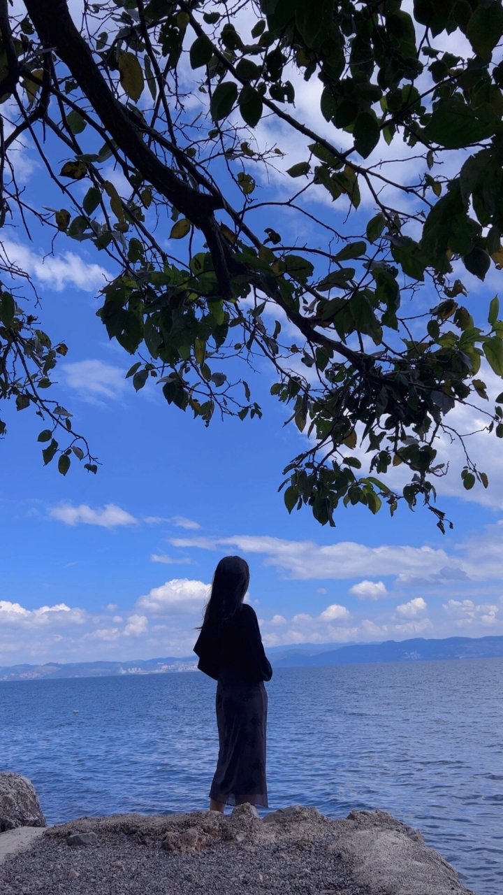 一波风景背影照91 风景真的很好!