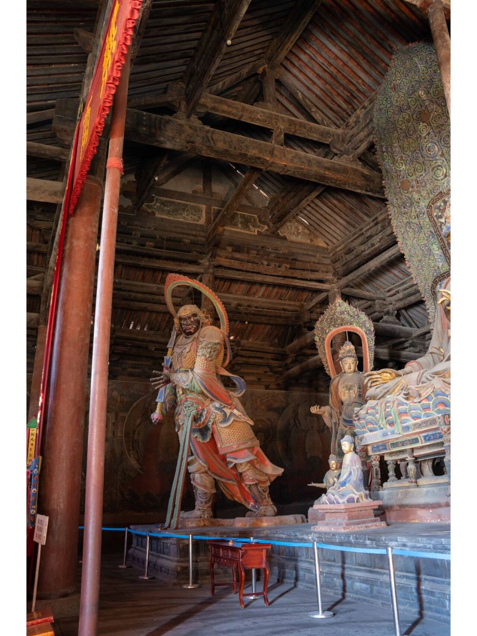 山西朔州崇福寺弥陀殿(内部)拍摄纪录 山西朔州崇福寺弥陀殿(内部)