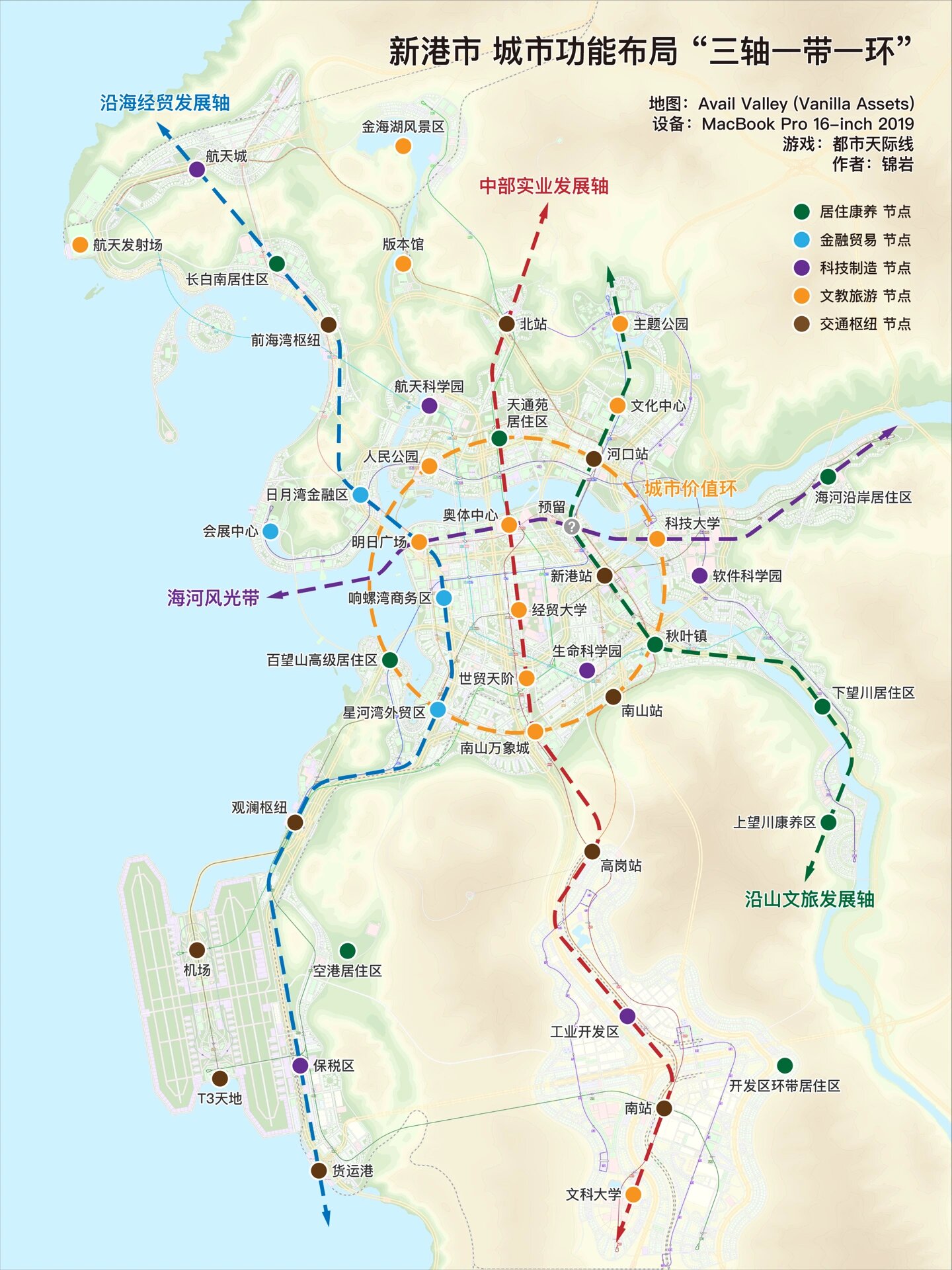 都市天际线也要做城市功能布局?