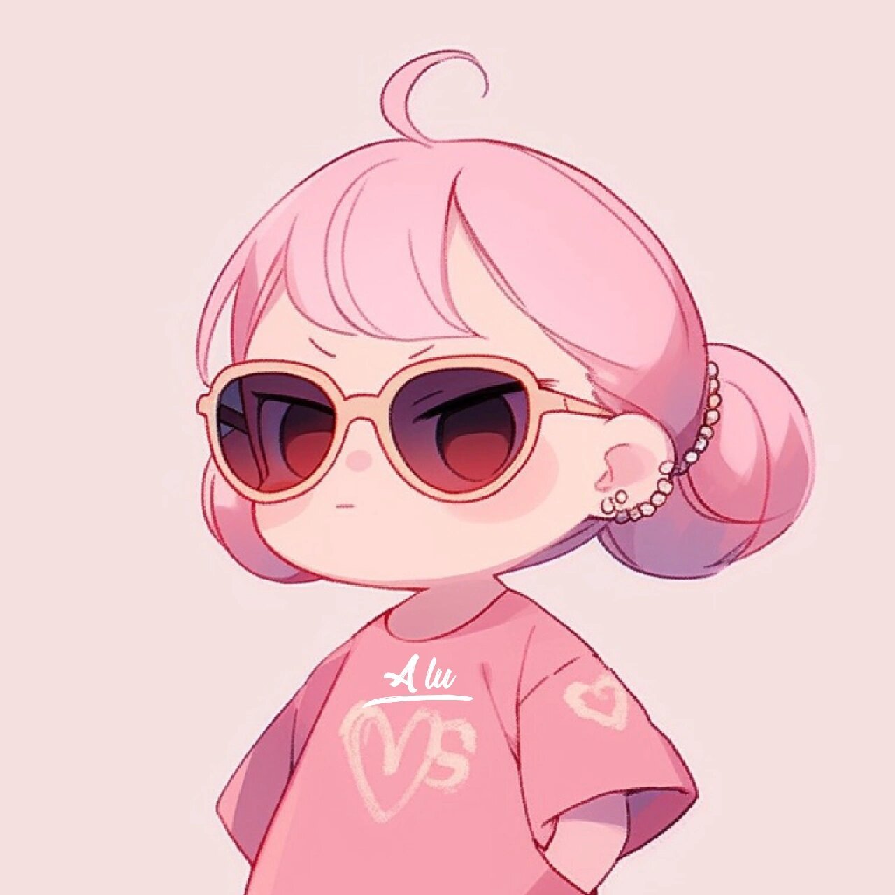 又拽又可爱的妹子,谁不爱呢|甜酷头像 她又拽又可爱,我好爱!