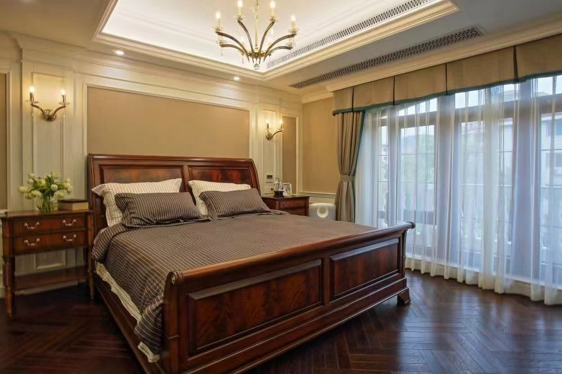 美式家具雪橇床,伊森艾伦经典款英伦漫舞床  伊森艾伦英伦曼舞系列大