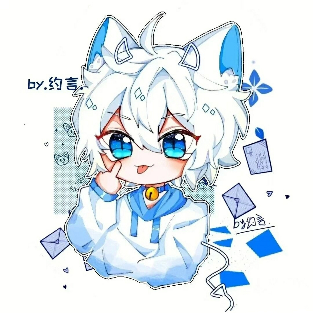 喜羊羊头像(拟人)(猫化)