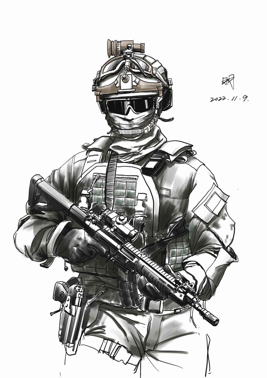 颜值爆表的中国军人 不说了,看图