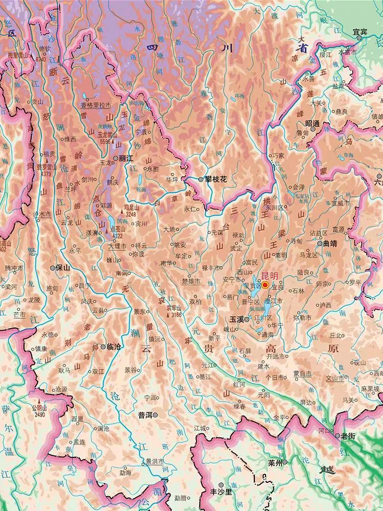 在这样的地形条件下,云南省耕地面积排名全国第9,要知道云南的平原