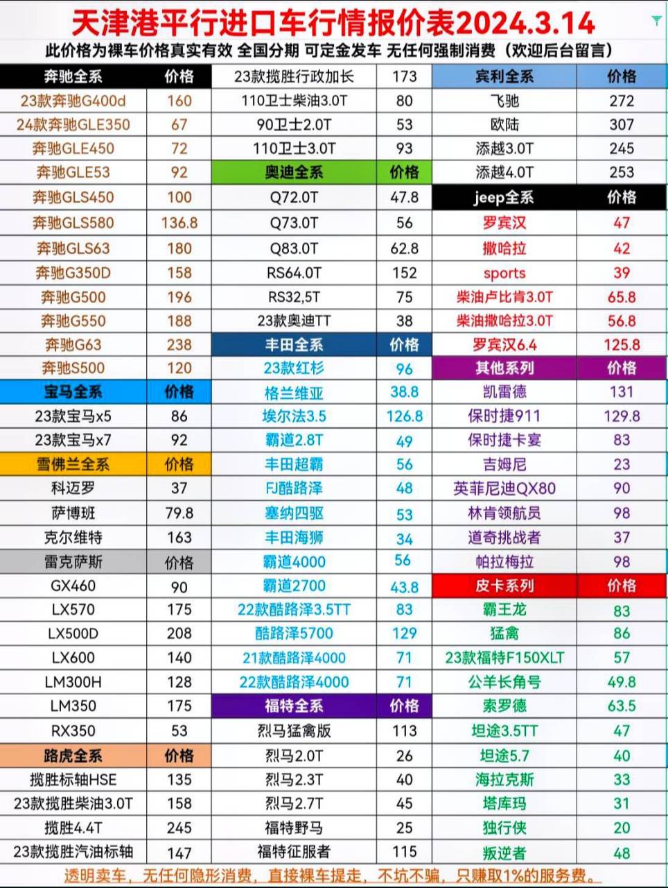 霸道报价图片