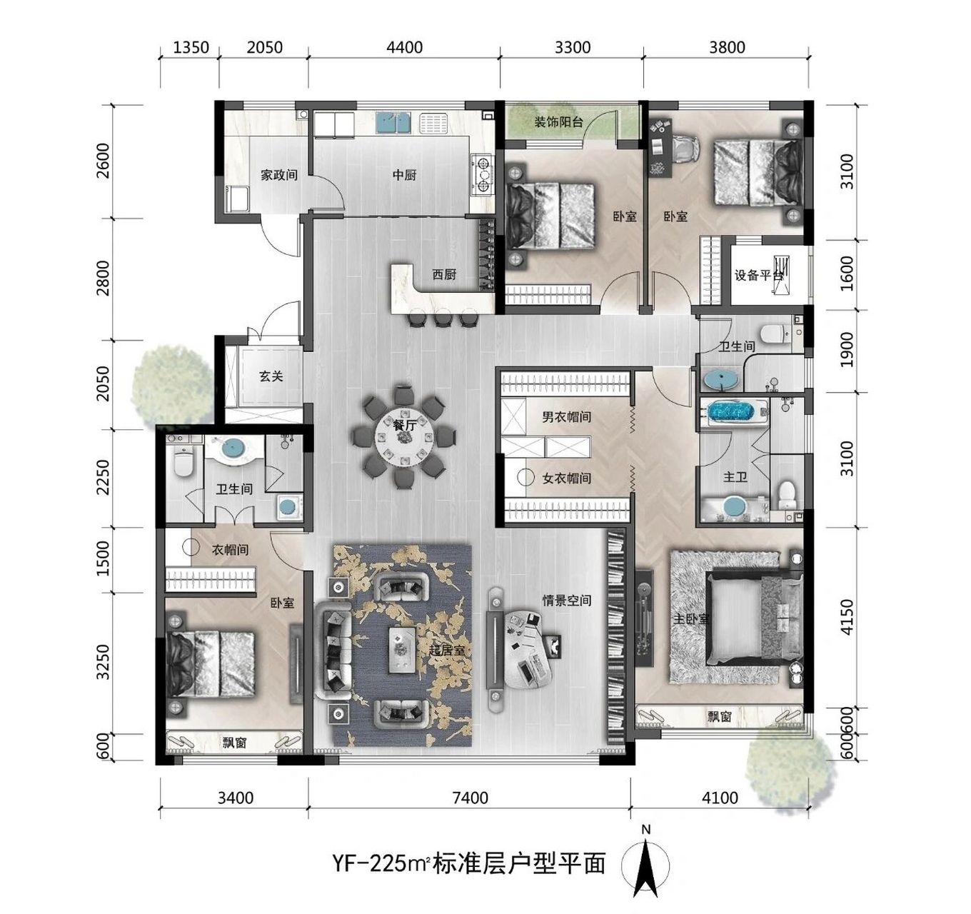 长春高新容园户型图图片