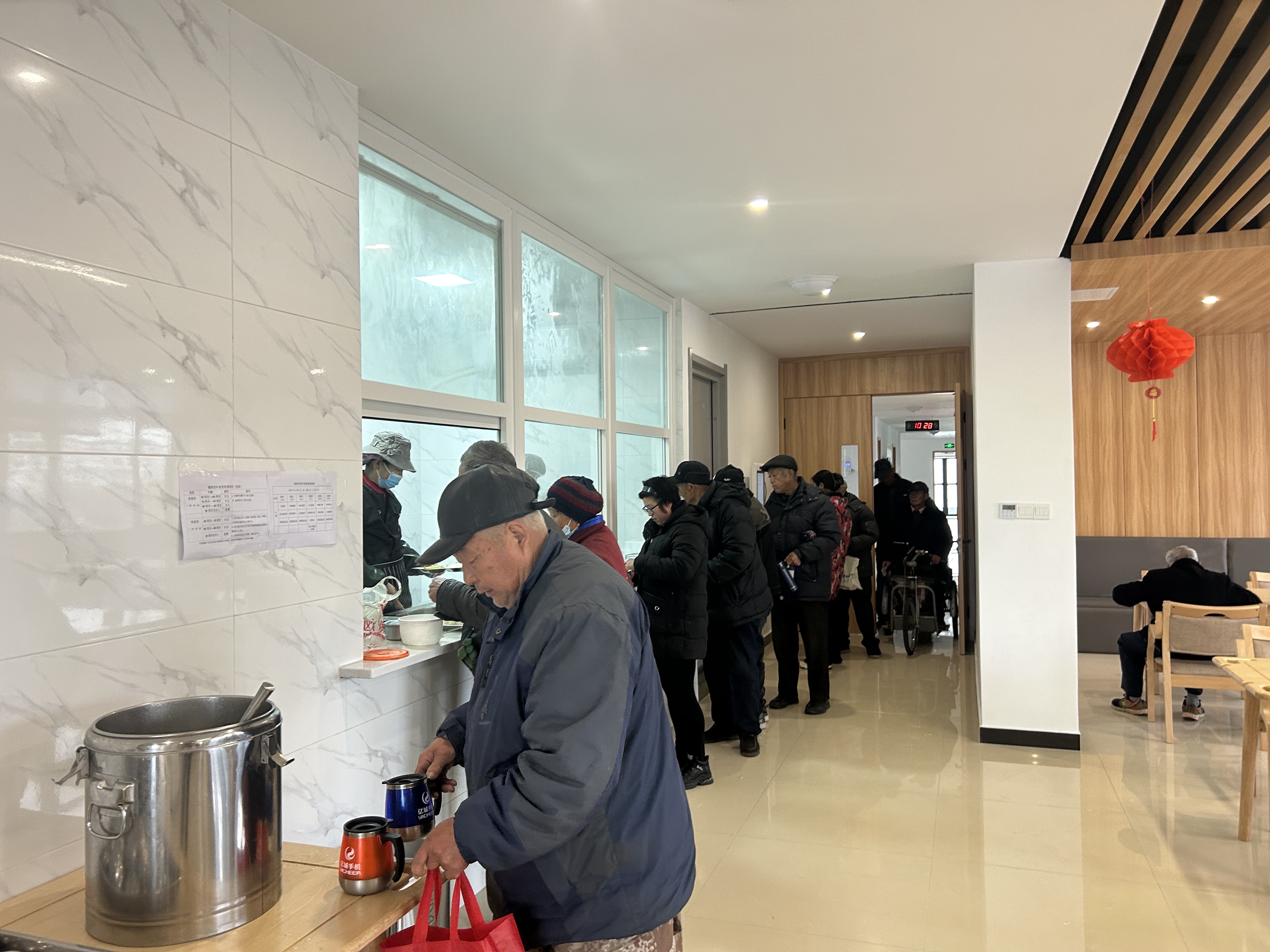 晒晒家门口老年食堂#   湖州市南浔区石淙镇镇西村居家养老服务照料