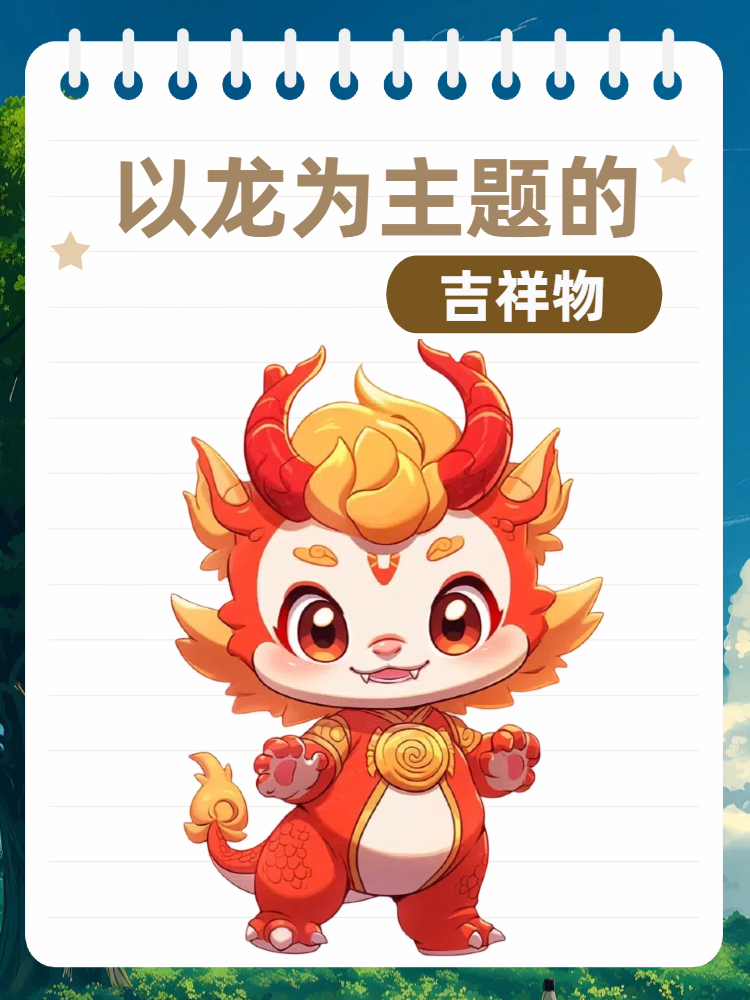 以龙为主题的吉祥物