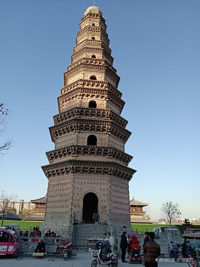 滑县旅游|明福寺塔