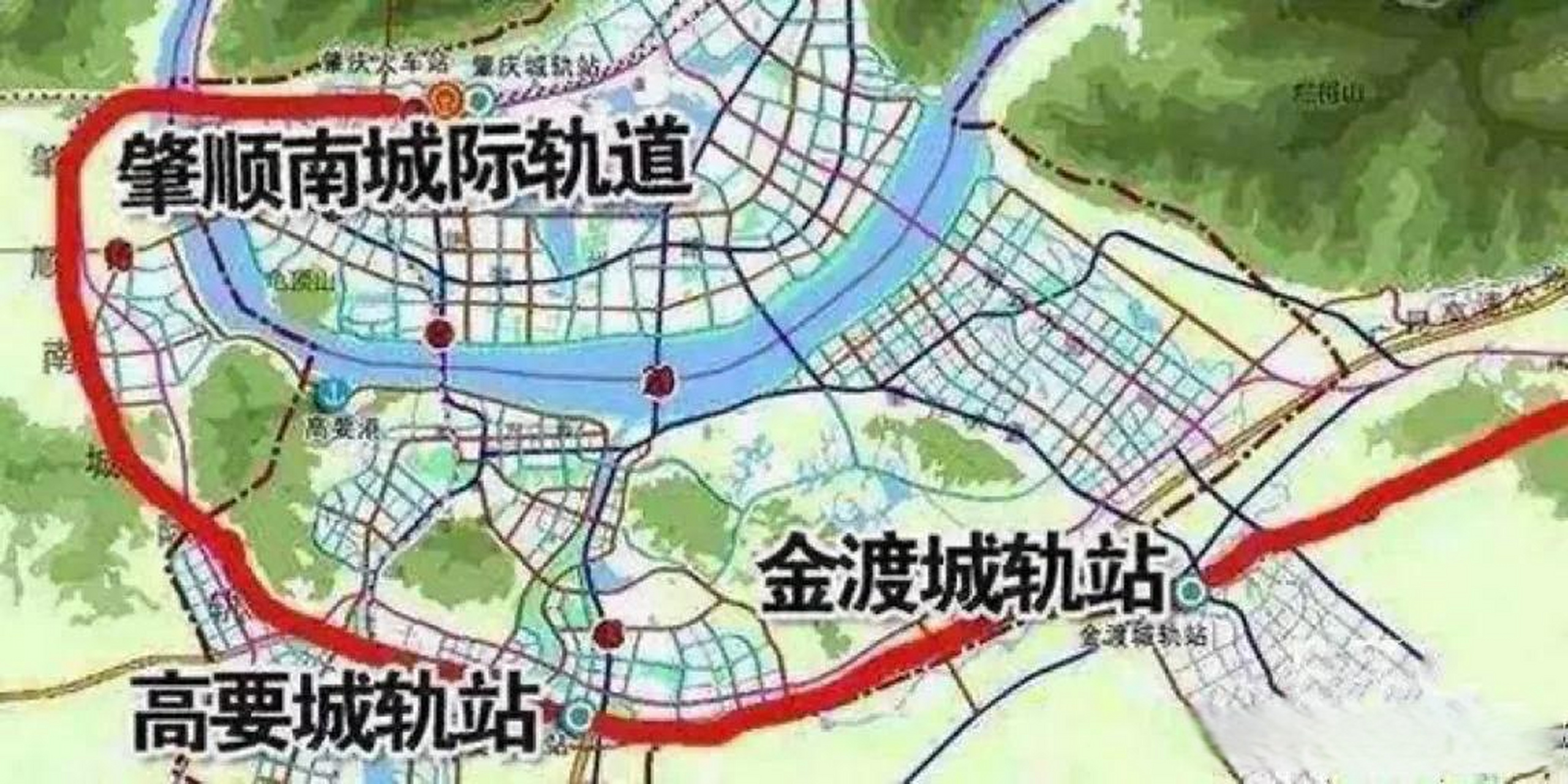 珠三角新干线机场落户佛山高明,肇庆人民直呼快建肇顺南城轨 广东头条