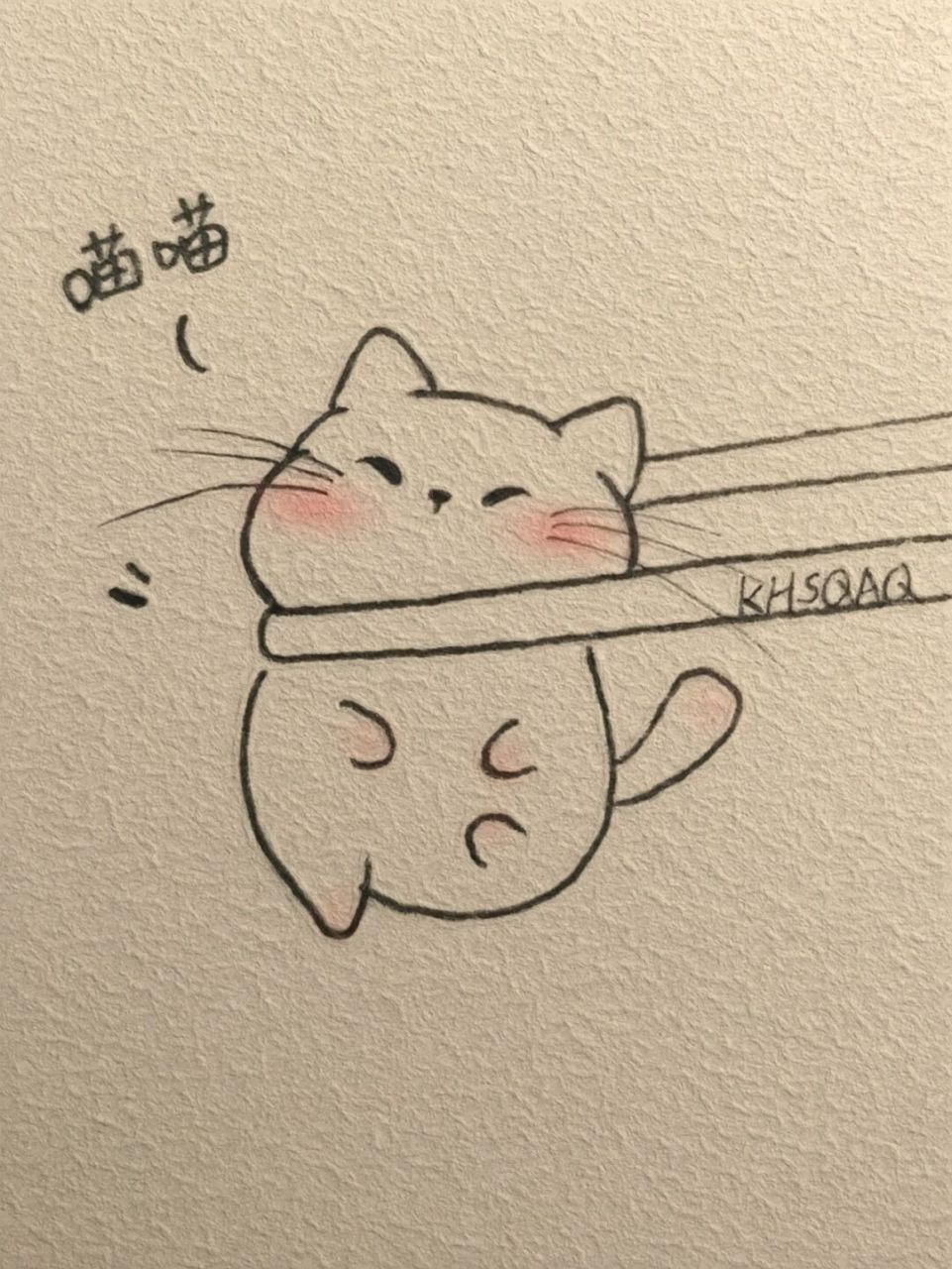 可爱简笔画|猫猫小丸丸!