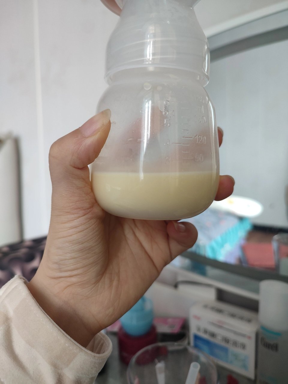 母乳奶水稠怎么办06 产后二十天奶水还是很稠,吸奶器吸不出来每天