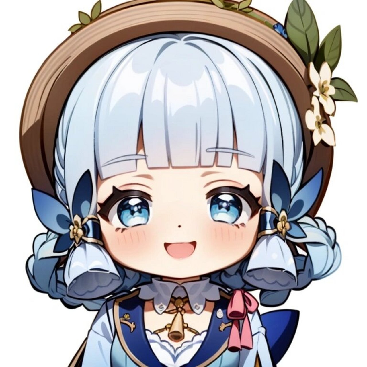 原神q版头像44:神里绫华