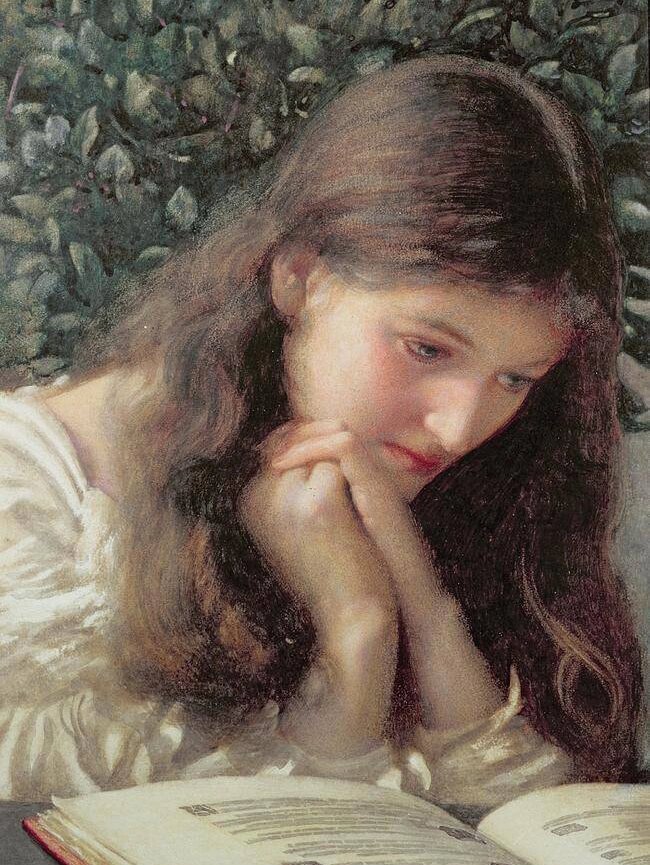 名画欣赏《闲置的眼泪》245