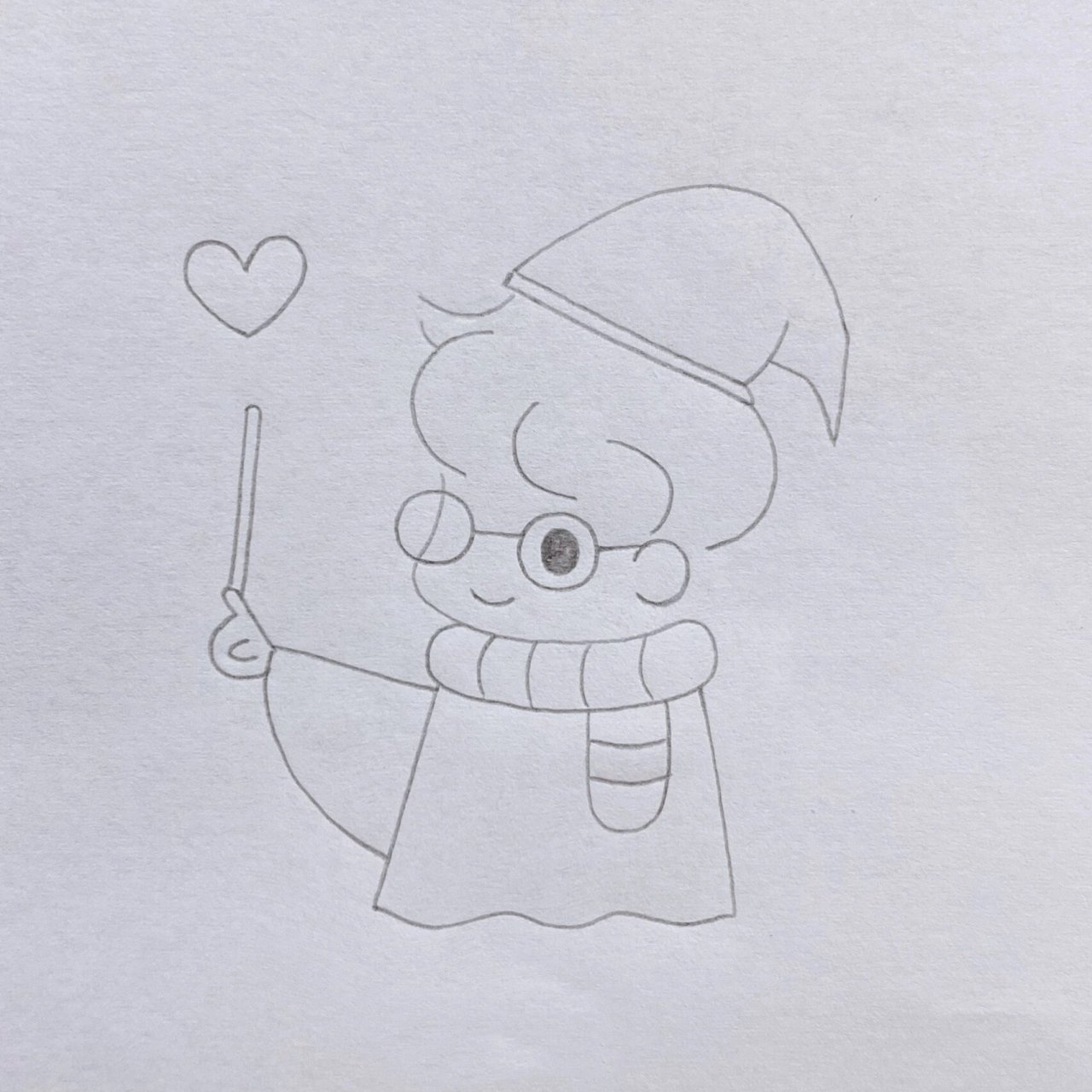 哈利波特简笔画教程