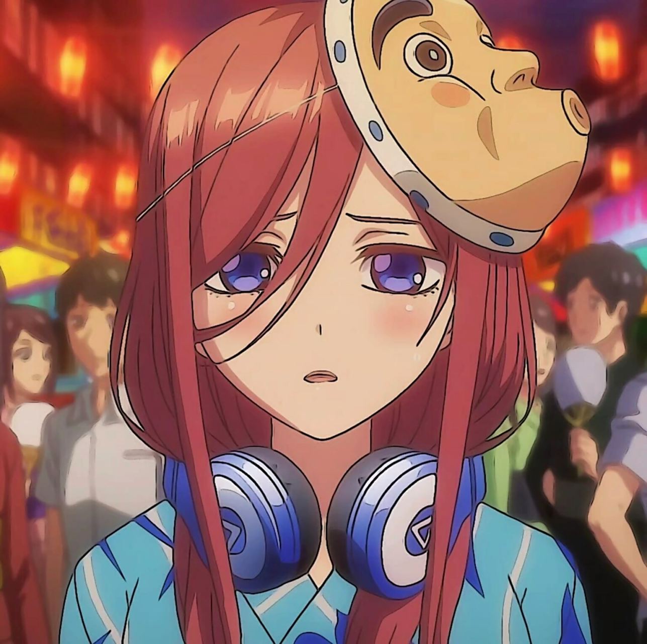 《五等分的花嫁》中野三玖头像