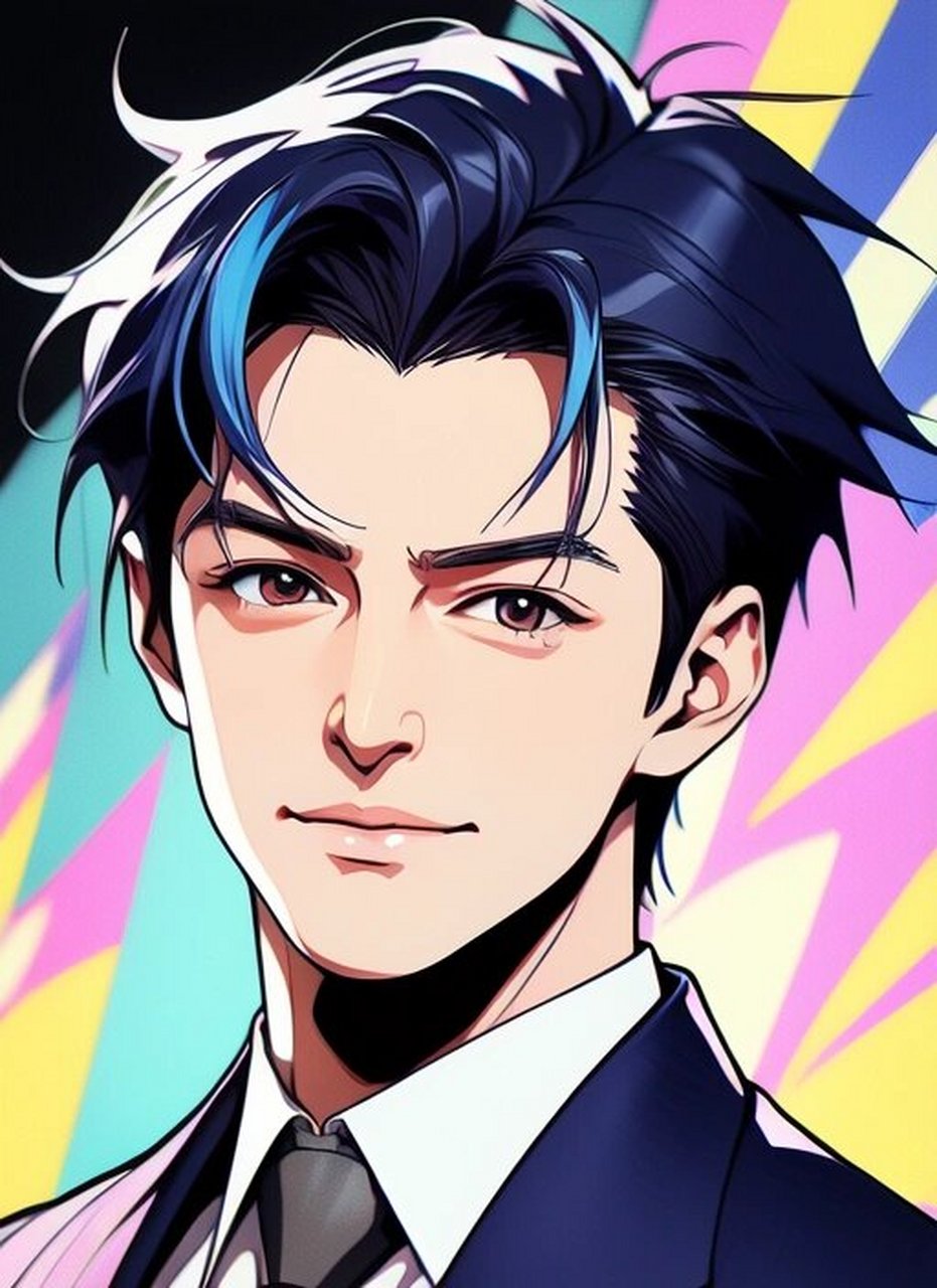 胡歌走进二次元 妥妥的动漫主角