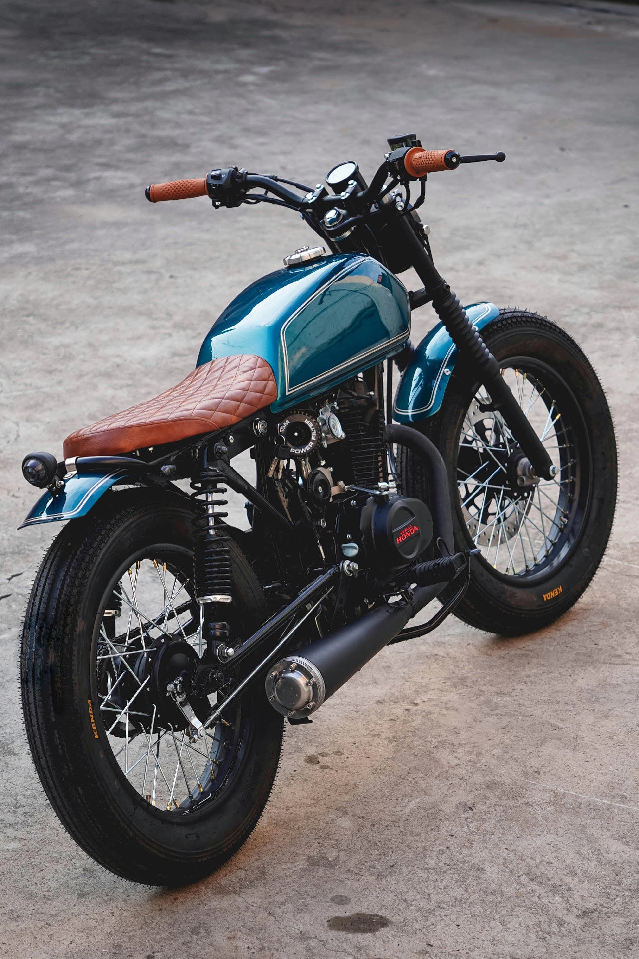 五羊本田 cg125 brat style风格改装 改装主理