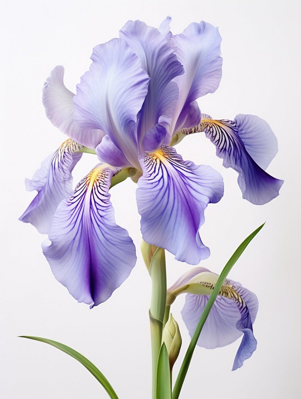 20世界各国94国花系列|香根鸢尾~法国 法国是一个鲜花之国,它的首都