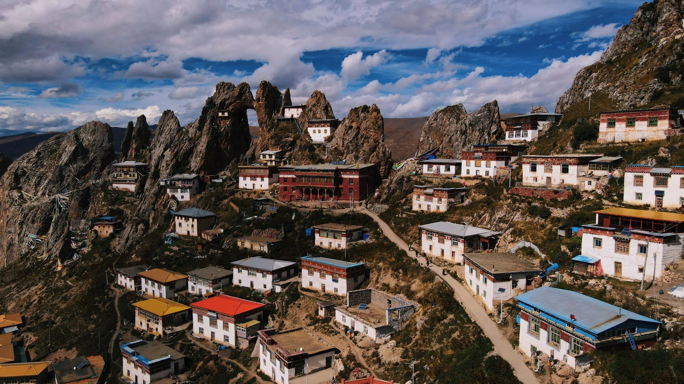 昌都丁青孜珠寺|悬崖上的修行屋92 2023/10/03 9799孜珠寺游记