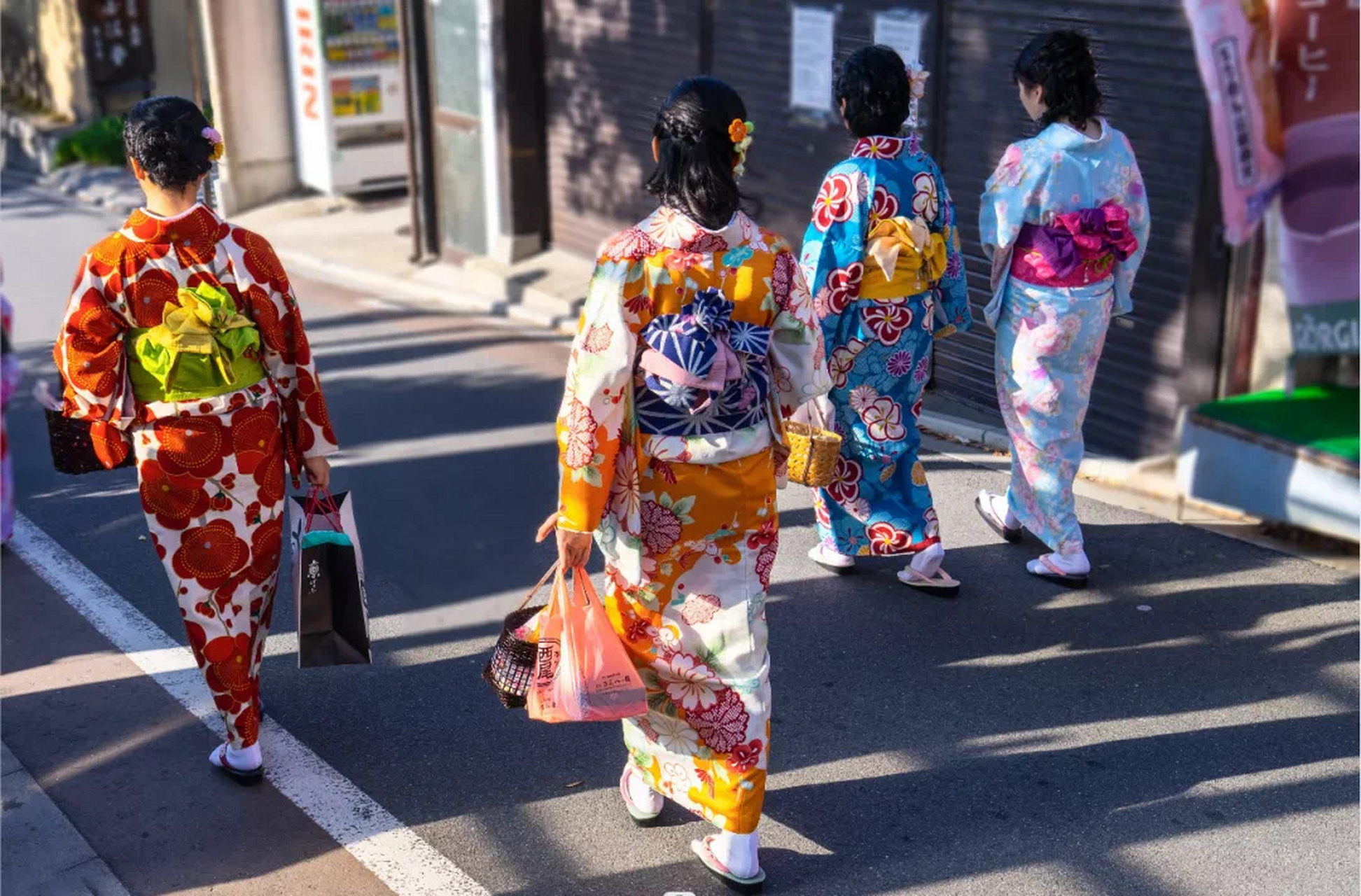 日本服饰 和服图片