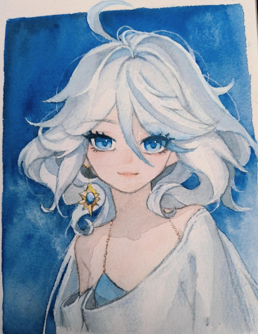 芙卡洛斯 他真的好好看啊,没忍住就临摹了