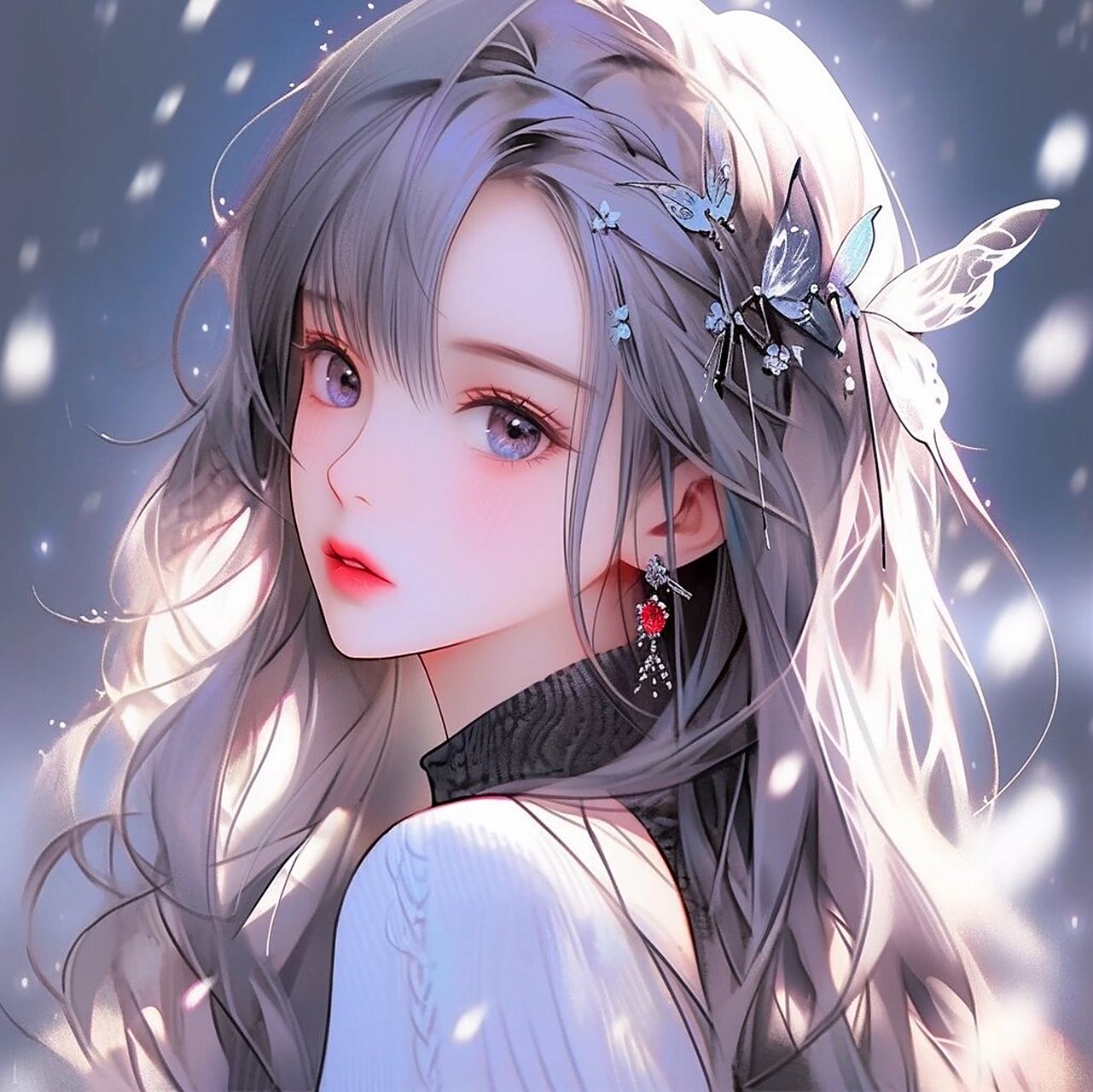 动漫女孩分享,御姐头像,古风韵味十足2024 #动漫女头# #古风头像