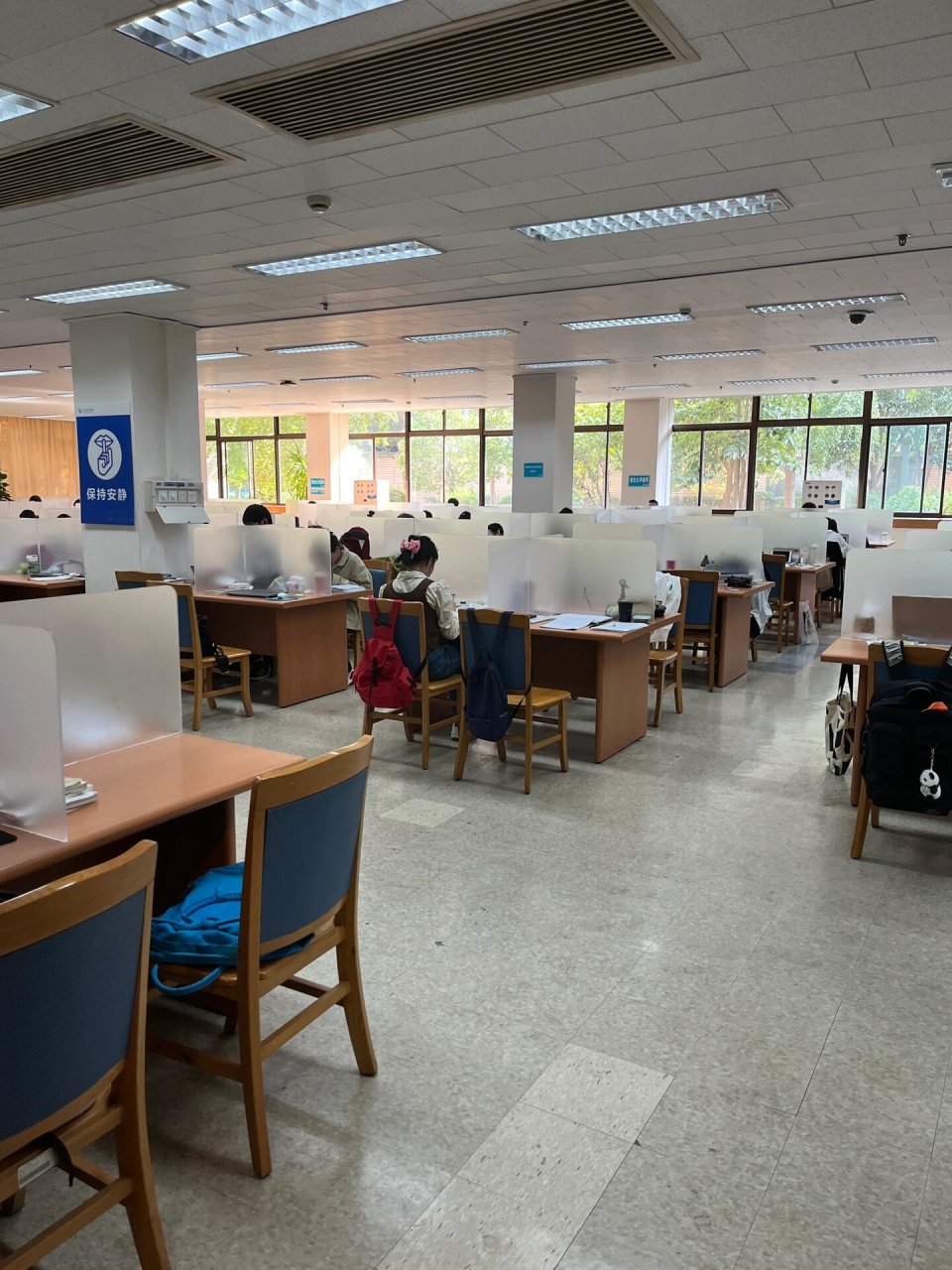 山东省图书馆自修室初体验 发现一个适合学习的宝藏地方,省图书馆的