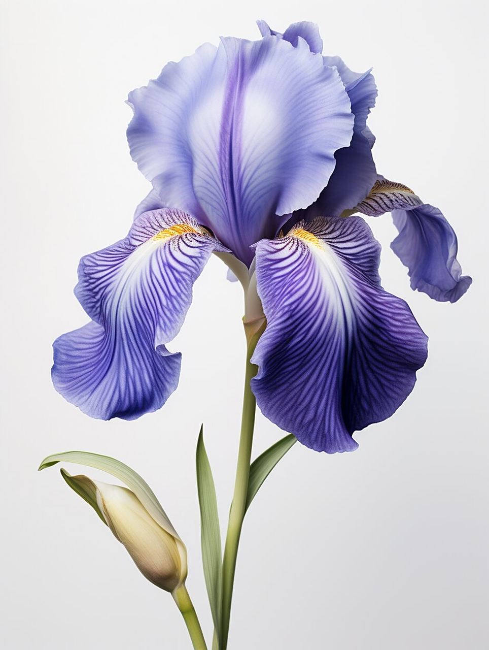 20世界各国94国花系列|香根鸢尾~法国 法国是一个鲜花之国,它的首都