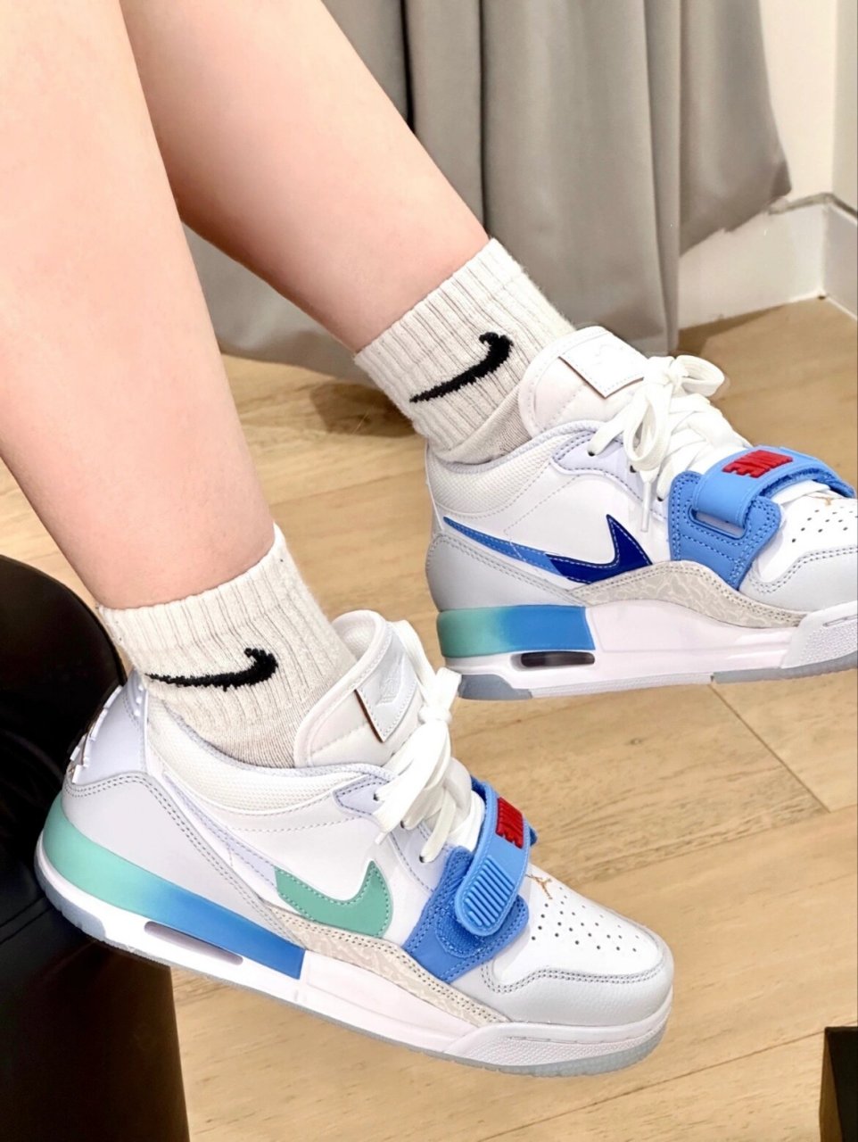 这双aj 312也太清爽了吧 aj312 鞋型一如既往的显脚小!