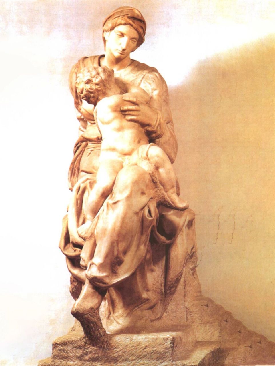 米开朗基罗雕塑作品(下) 1,《台阶上的圣母》米开朗基罗 大理石浮雕