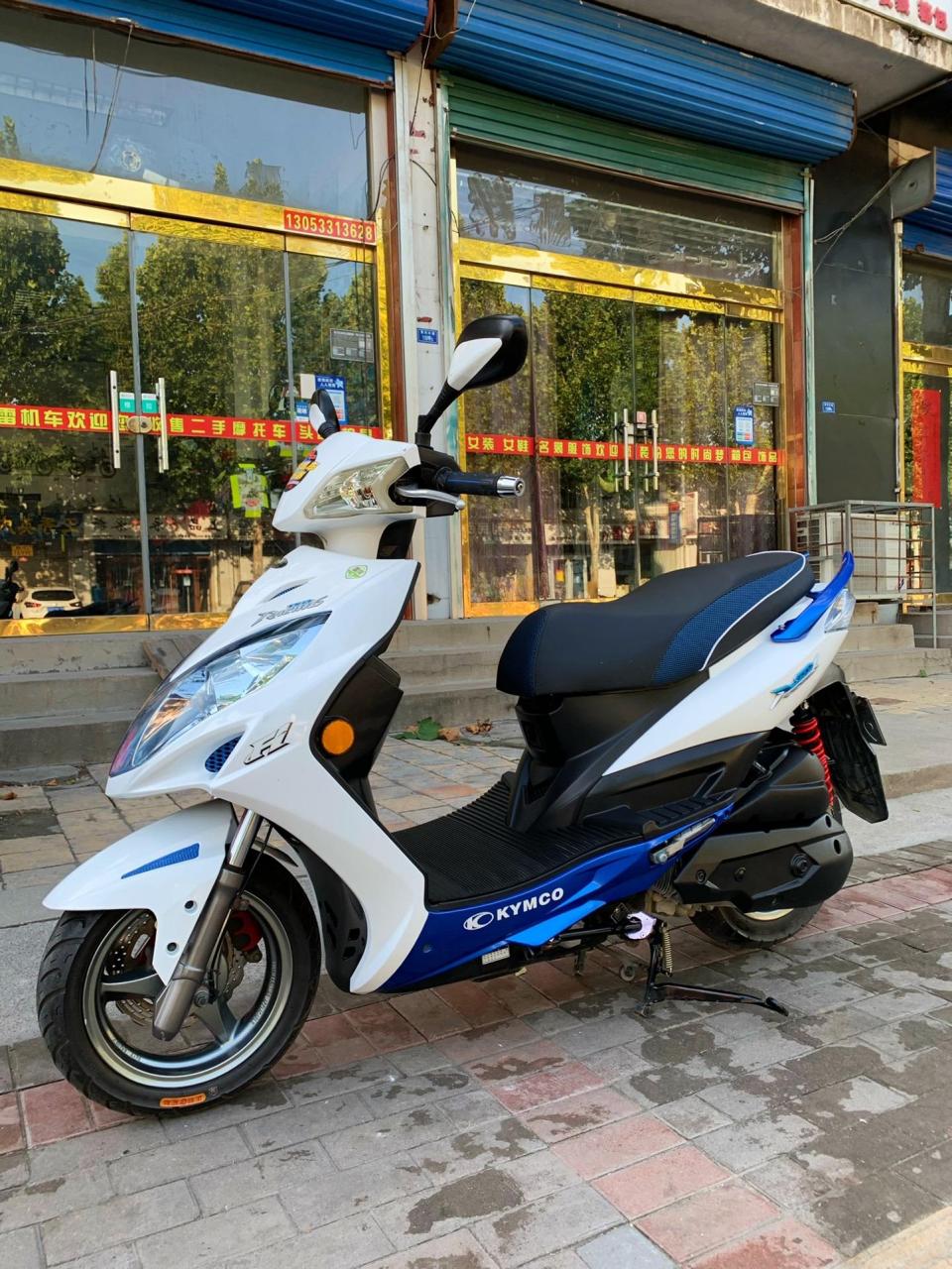 光阳弯道情人 kcc,abs版,国四电喷,战斧发动机,四气门陶瓷气缸150cc