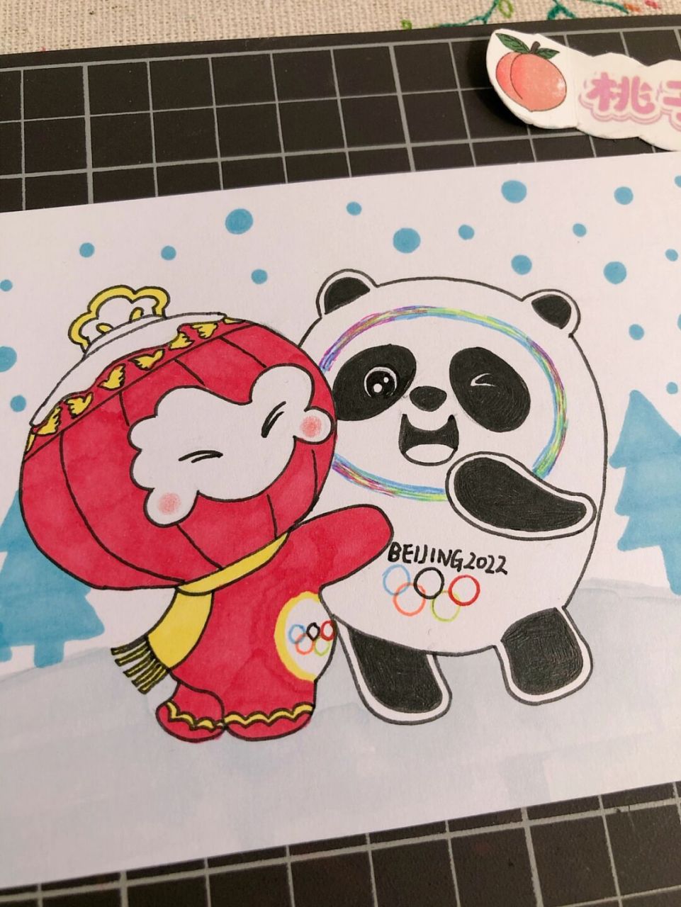 7cm 7615樱花03 96多乐绘马克笔 #多乐绘马