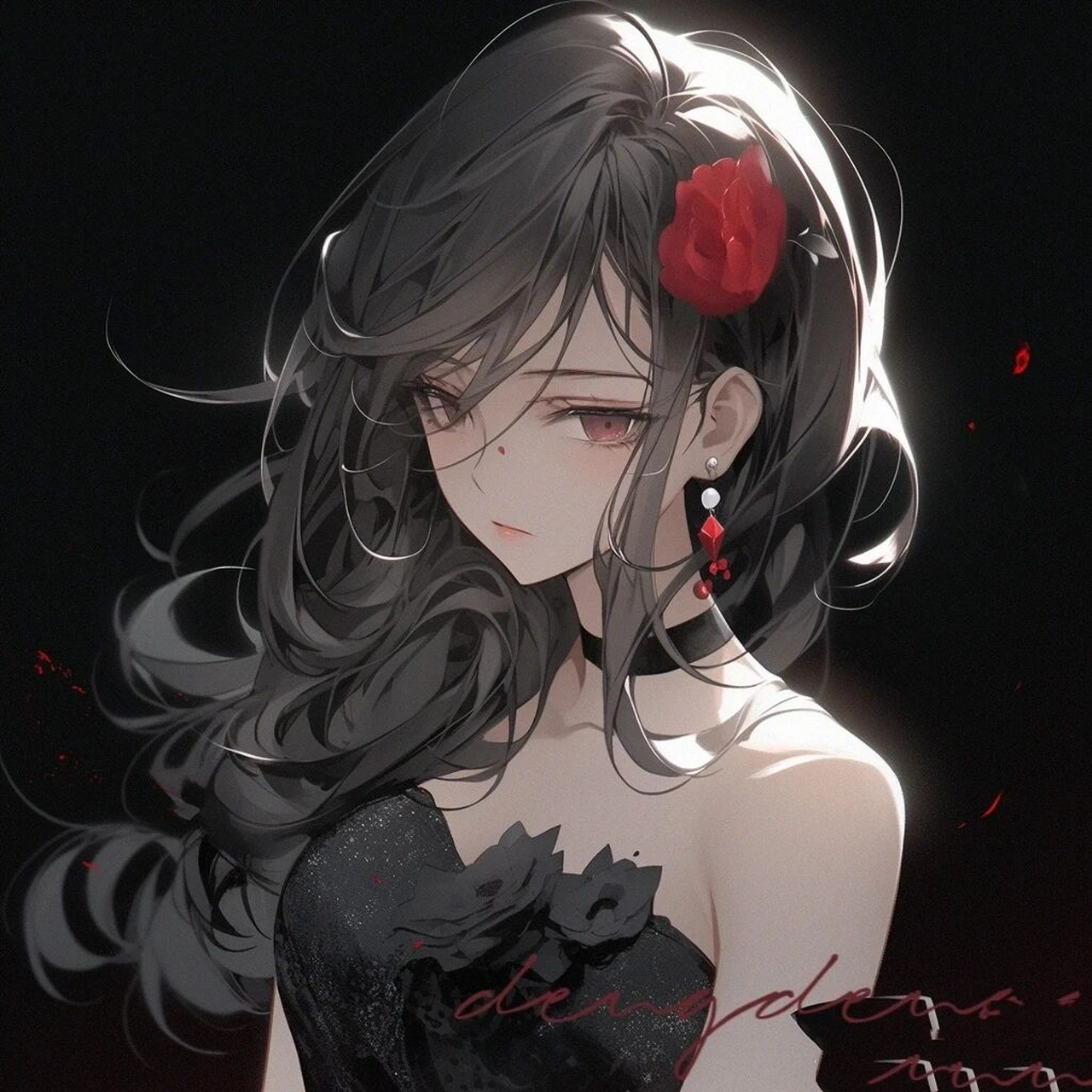 你们都要的玫瑰动漫头像来喽