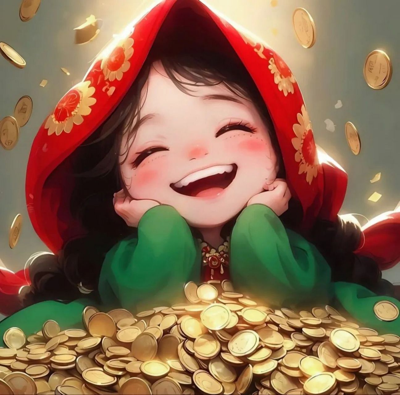 微信什么样的头像招财 招财头像|祝我💰资产过亿③ 雪中送炭发发发