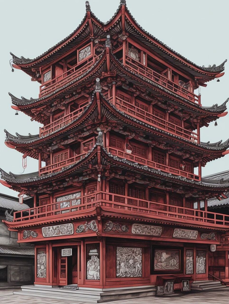 中式风格建筑|红楼一梦