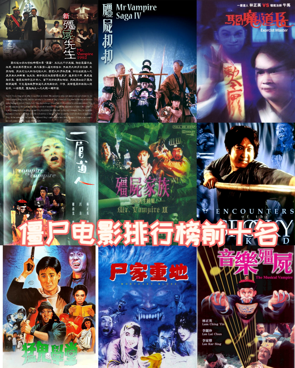 僵尸电影排行榜前十名