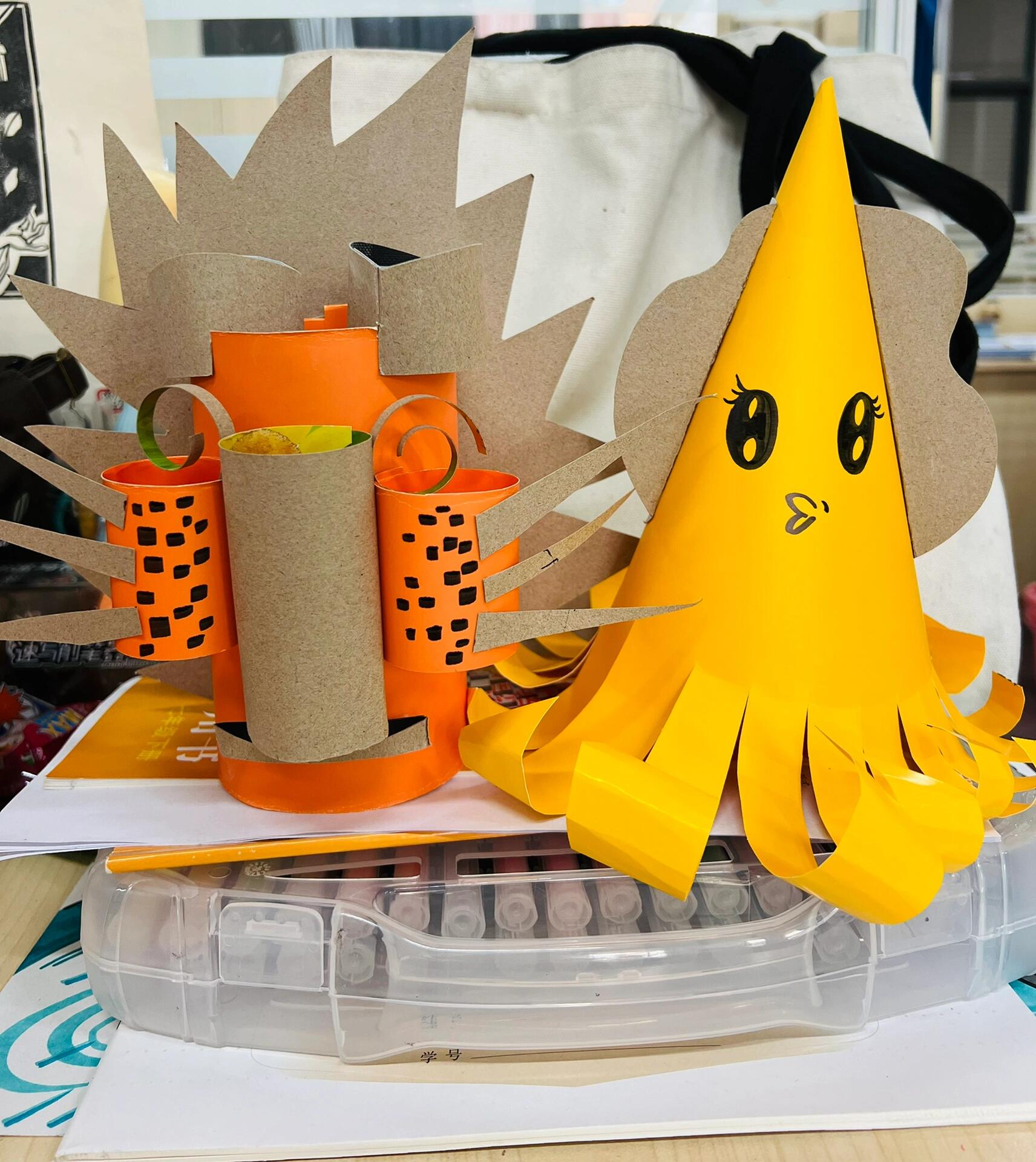 苏教版美术四下《纸卷魔术》|教师课堂示范🎨 ———本节课以卷为