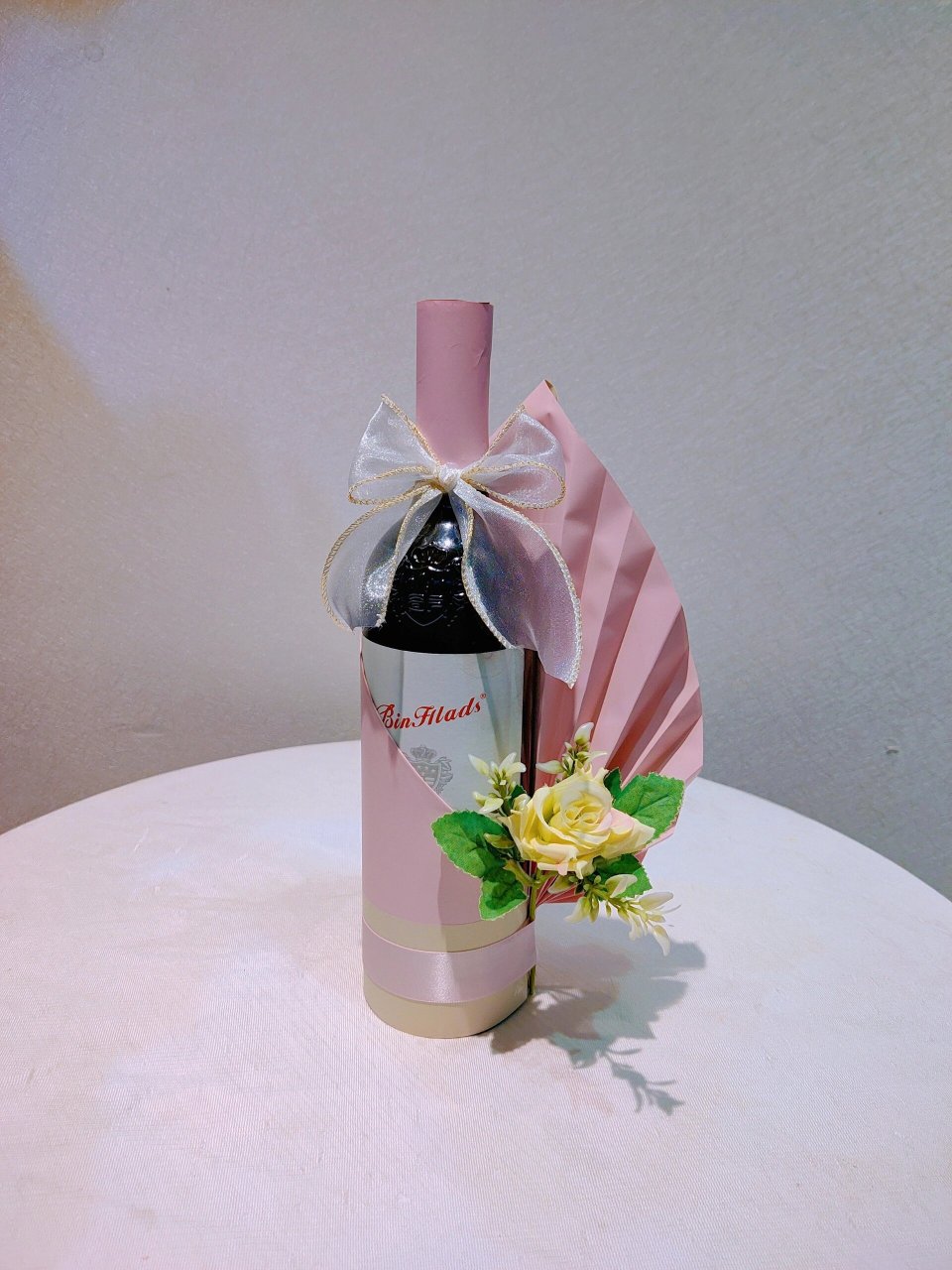 红酒花束|红酒花礼|漳州花店|红酒花瓶 红酒花艺 | 聚会伴手礼 |97