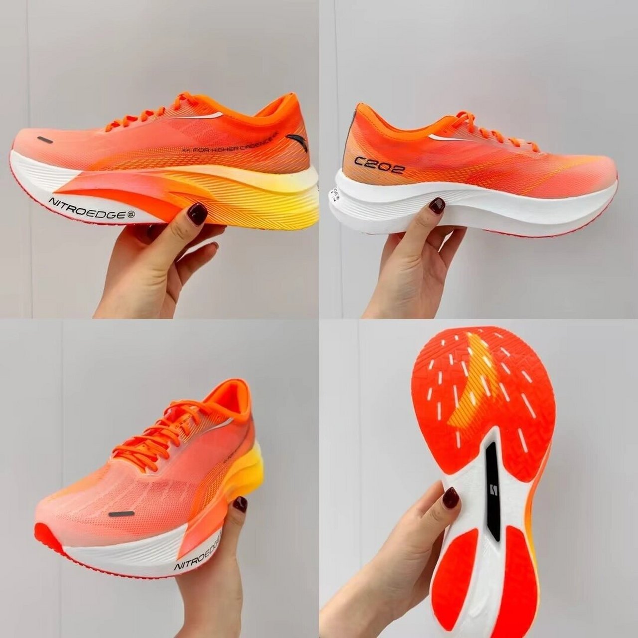 安踏c202gt5代破三竞速跑鞋最新配色来袭