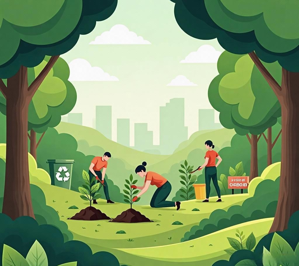 我为地球添点绿写给地球的绿色来信