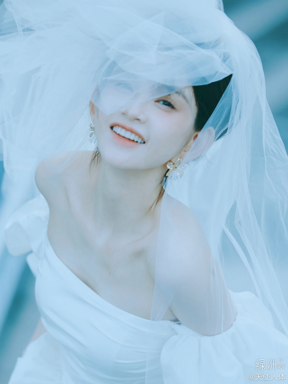 林思意婚纱照写真大片壁纸图集 #林思意