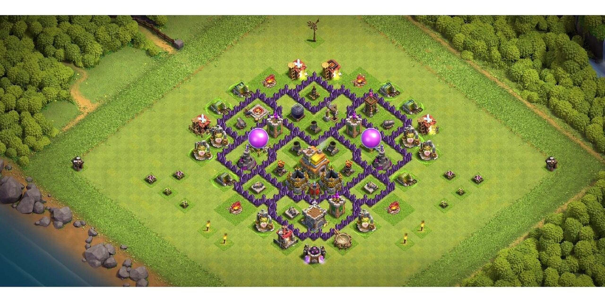 部落冲突七本性价比阵型 哎呦 不错哦