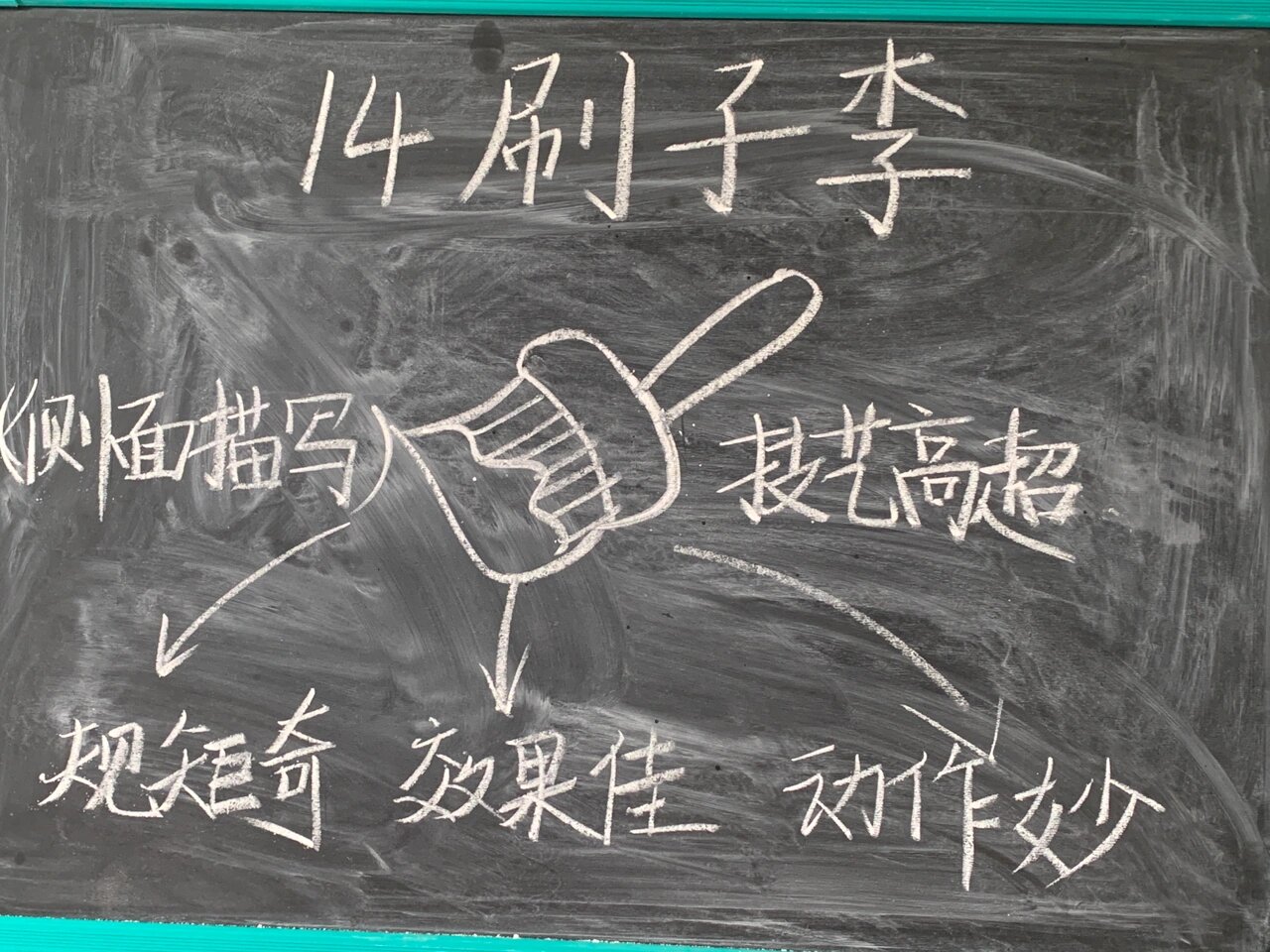 刷子李 板书设计