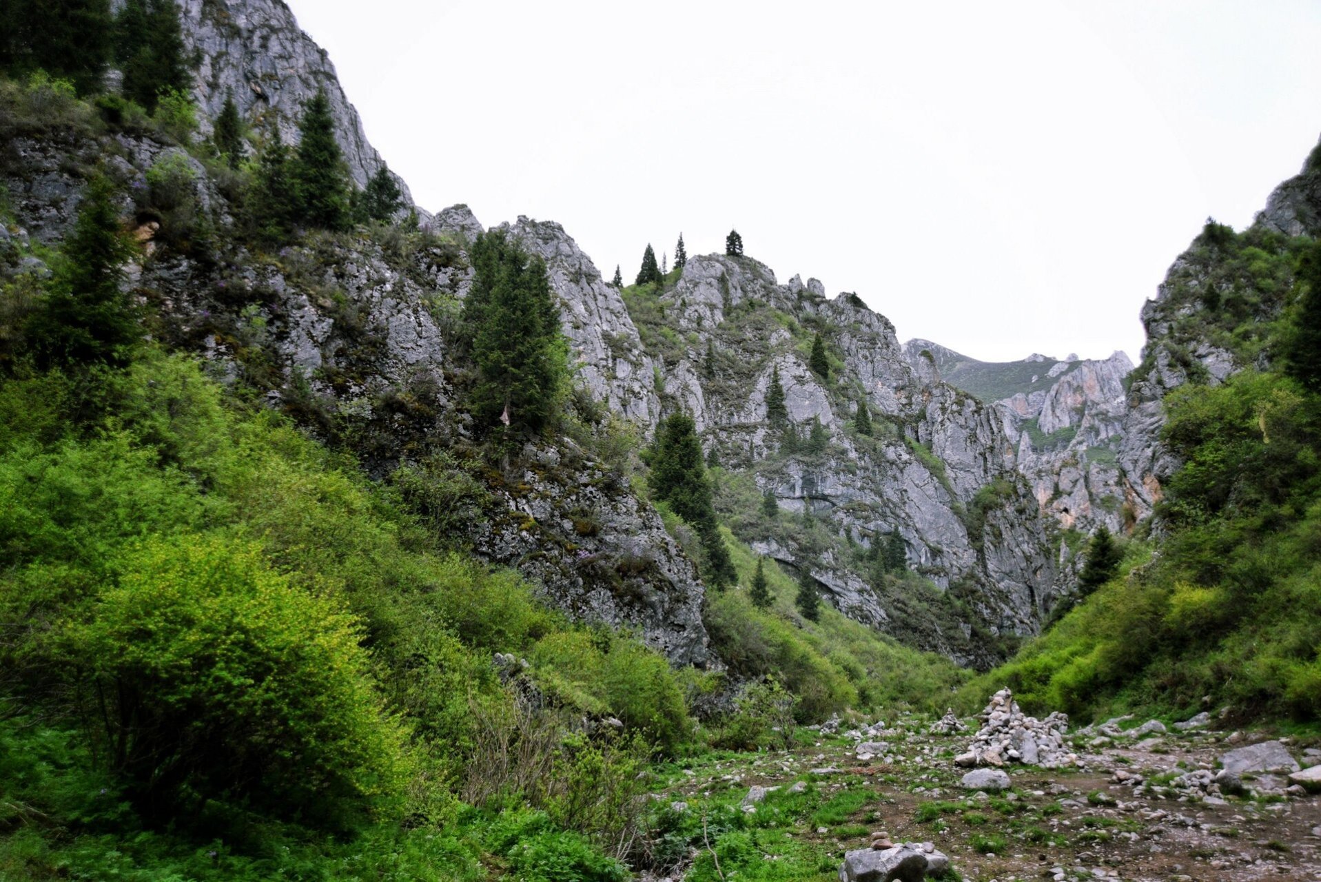 郎木寺大峡谷风景区图片