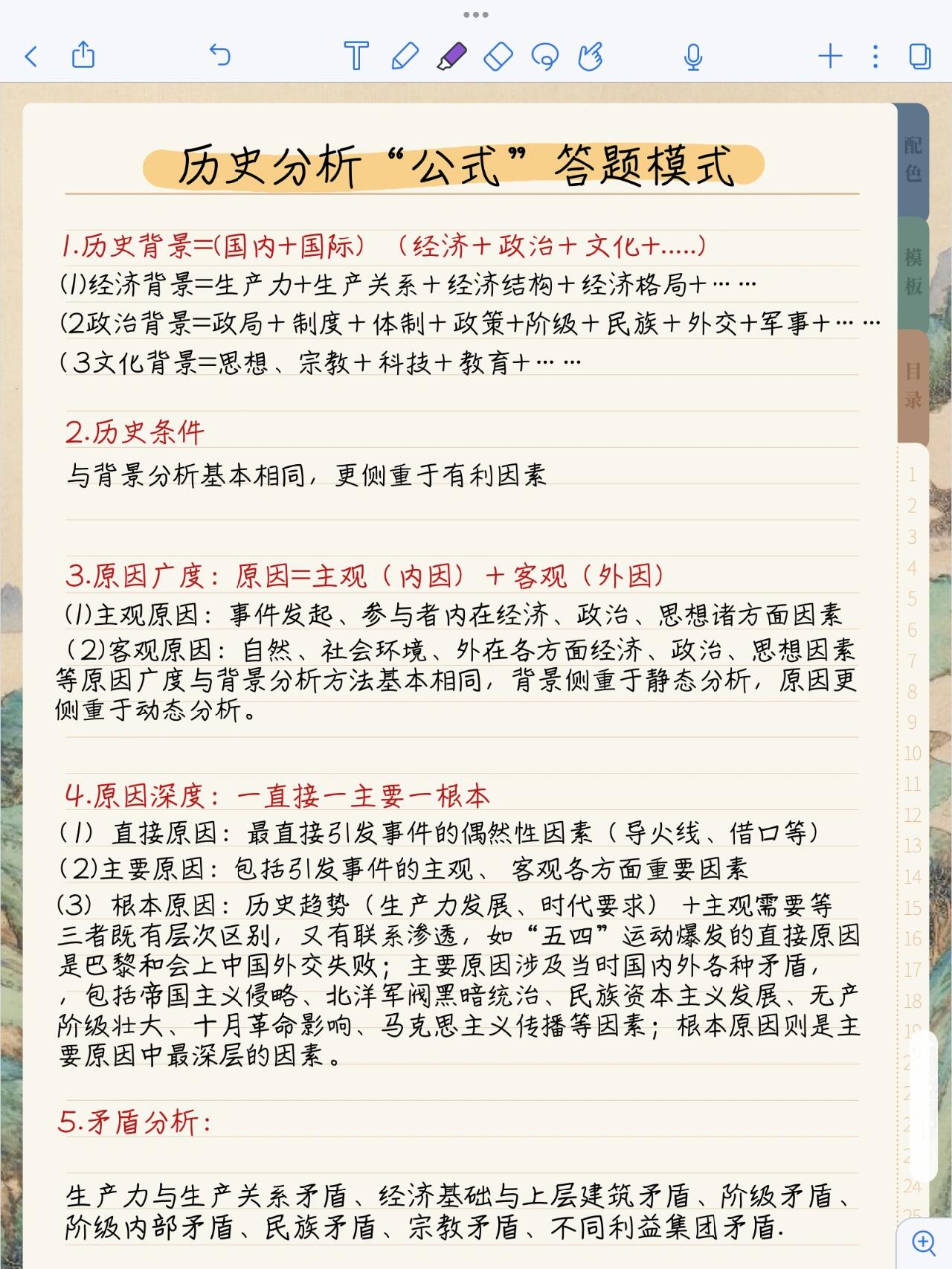 高中历史必修三材料题题(历史必修三材料题答题模板)  第2张