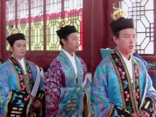 北京白云观"白云三宝" 余诚智道长,杨理志道长和金崇景道长