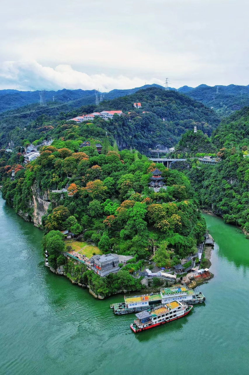 宜昌三游洞风景区图片