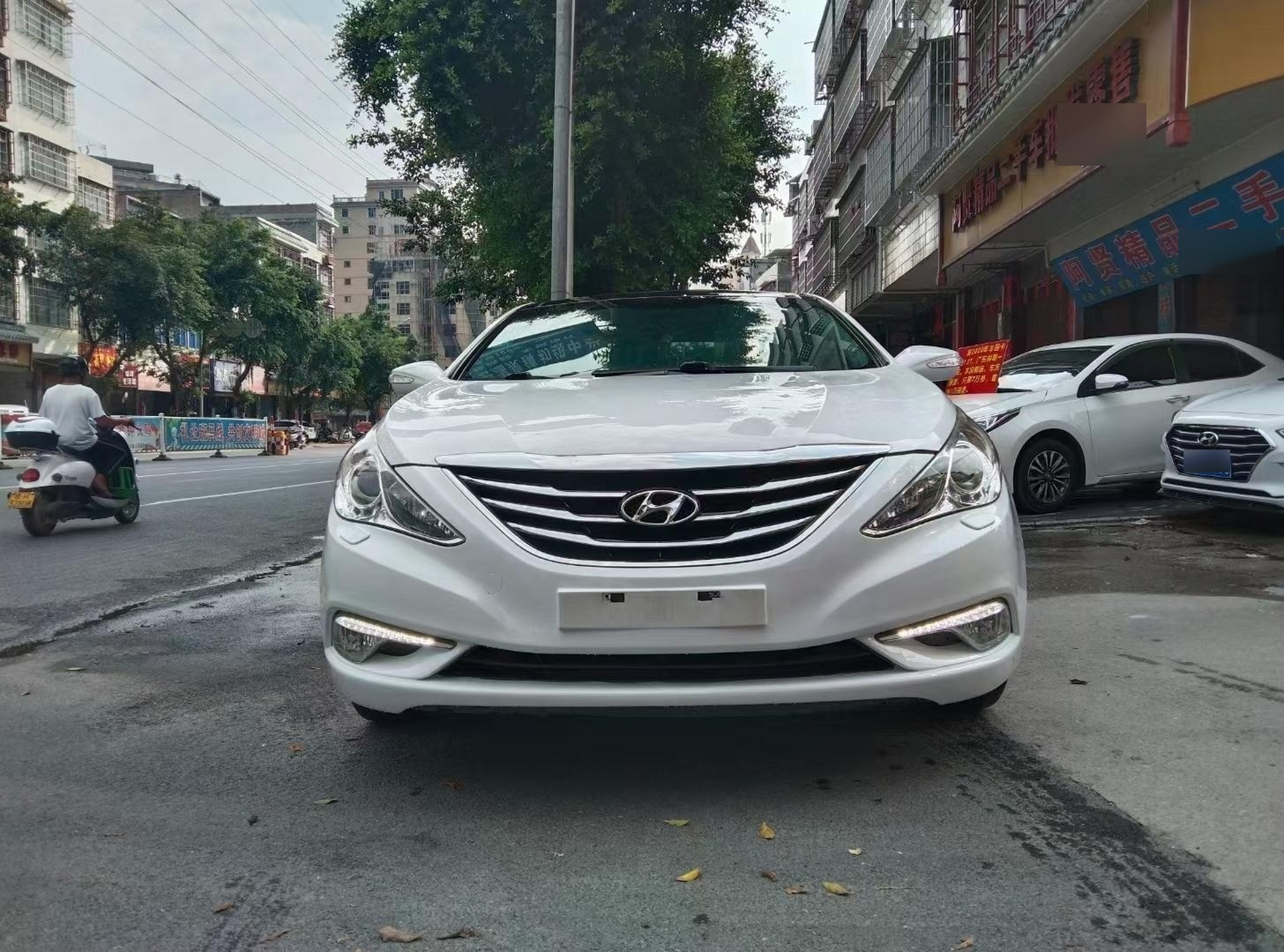 最美白色.2.4最顶配.原厂一键启动.双电动座椅.双天窗,双排气.